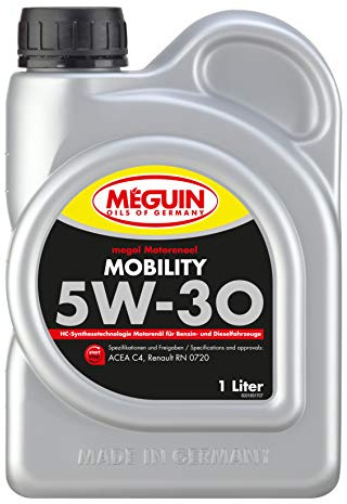 Liqui Moly Meguin Megol Mobility SAE 5W-30 | 1 L | Synthesetechnologie Motoröl | Art.-Nr.: 3185