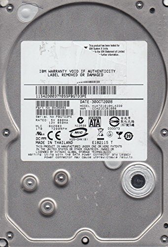 HUA721010KLA330, PN 0A36094, MLC BA2883, IBM 1TB SATA 3.5 Hard Disk