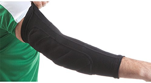 Joma 400094.100 100-Tutore Gomito da Portiere, Maschio, Nero, L Unisex