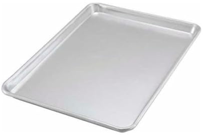 Winware (ALXP-1318) Commercial Half Size Sheet Pans, Set of 2 (13-Inch x 18-Inch, Aluminum)