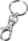 KNORR prandell 1-Piece Snap Hook Key Ring, Silver