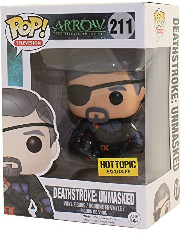 Funko 024787 Pop Television: Arrow Deathstroke: Unmasked 211 Vinyl Figure