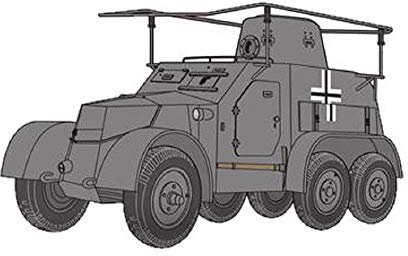 Planet Models MV108 - Modellbausatz TATRA OA vz 30/Pz SpW 30t Czechosl Arm