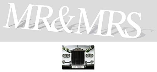 BundleZ-4-FanZ Fan Packs Wedding Pack - Mr & Mrs Giant Sign Cardboard Cutout/Standee/Stand Up - Includes 8x10 Star Photo