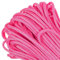 PARACORD PLANET 50 feet Mil-Spec Commercial Grade 550lb Type III Nylon Paracord Rose Pink