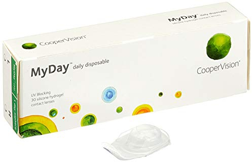 MyDay daily disposable, Tageslinsen weich, 30 Stück / BC 8.40 mm / DIA 14.20 mm / -3.00 Dioptrien