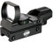 Iron JIA'S Viseur Airsoft Tactical ferroviaire Multi réticule 4 Rouge et Green Dot Sight Portée Queue d'aronde Monts Red Dot Sight