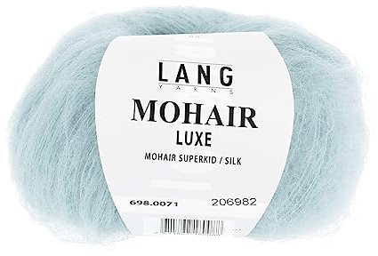 Lang Yarns Mohair Luxe 0071 eisblau