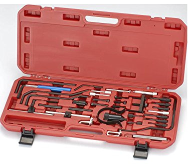 EQUIPEMENT EXPRESS SIBOBA Coffret Calage Courroie Distribution Compatible avec Moteur Essence/Diesel Peugeot Citroën PSA