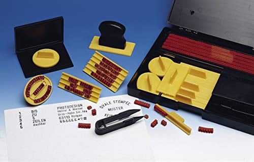Wedo 66416 Typendruckerei 405 Stempeltypen