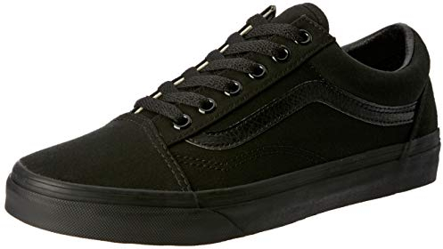 Vans Unisex Erwachsene Old Skool Sneaker, Black/Black, 43 EU