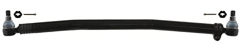 febi bilstein 35167 Drag Link with castle nuts and cotter pins, from steering gear to 1st front axle, pack of one