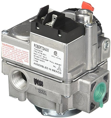 Robertshaw Valvola a gas doppia combinazione 720-402 con rubinetti laterali