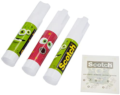 Scotch Bâtons de colle Le Petit Prince, Transparent, Lot de 3