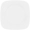 Corelle 26.5 cm Vitrelle Glass Pure Dinner Plate, Pack of 6, White