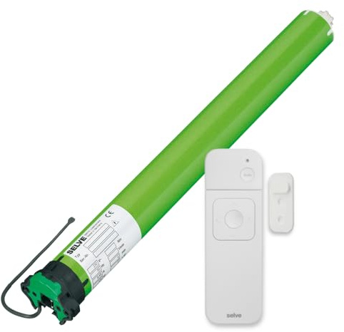 SELVE SEL Plus-RC, Funkmotor, inkl. Funksender, Adapter, Lager und 2,5 m Kabel, Leistung/Wellengröße:2/20 - für Achtkant-Welle SW 60