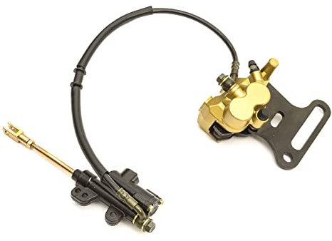 Rear Foot Brake Disc Calliper & Master Cylinder Pit Dirt Bike 110cc 125cc 140cc