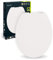 aquaSu® WC-Sitz mit Absenkautomatik, Dekor Real White, High-Gloss Toilettensitz mit Holzkern, Fast-Fix Schnellbefestigung, Standard O Form universal, Toilettendeckel glänzend, 40231 6