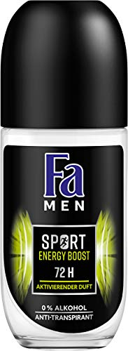 FA MEN Deo Roll-on Sport Energy Boost, 6er Pack (6 x 50 ml)