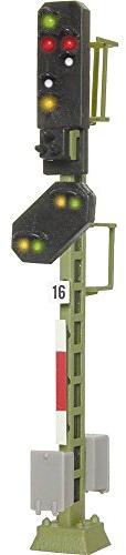 Viessmann 4416 - N Licht-Ausfahrsignal mit Vorsignal, grün