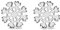 Tuscany Silver Damen - Ohrringe 925 Sterling-Silber Rundschliff Diamant 8.55.7159
