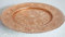 Vintage Rose Gold Copper Glass Charger Plate - Wedding Events Decor - Tableware Centrepieces Dinner Setting