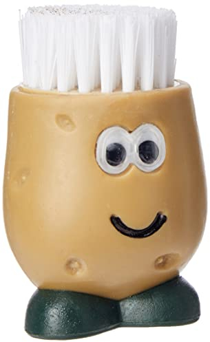 Joie Kitchen Gadgets Spud Dude Potato Brush, Brown, One Size