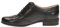 Clarks Damen Hamble Oak Derby, Schwarzes Leder, 37 EU