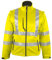 Asatex Unisex 8060g Warnschutz Softshell Jacke Prevent mit abtrennbaren rmel Größe XL, Hellgelb, XL EU