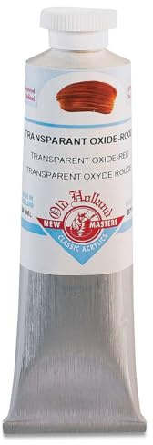 Old Holland New Masters Classic Acrylic 60 ml Tube - Transparent Oxide Red