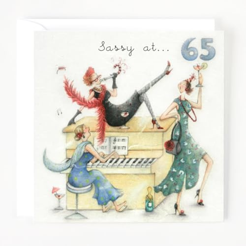 Greeting Card (BP6122) - Female Age 65 Birthday - Sassy - Ladies Who Love Life