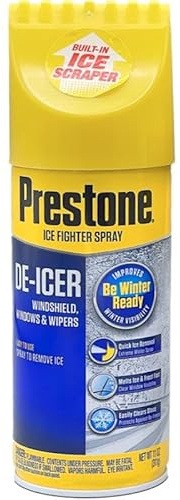 Prestone As-242p 11 Oz Spray De-Icer with Scraper Top12