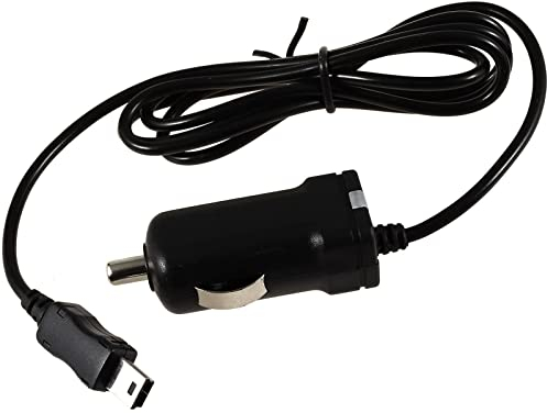 akku-net KfZ-Ladekabel mit integr. TMC-Antenne 12-24V für Navigon 70 Plus mit Mini-USB, 12-24V