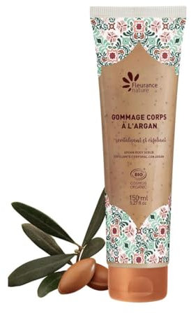 Fleurance Nature Körperpeeling mit Argan, Bio-Kosmetik, 150 ml