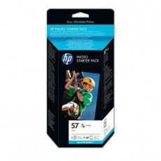 Hewlett Packard Q7942AE#301 Photo Pack N57 Tinte, 60 Blatt