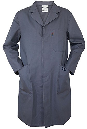 Carson Classic Workwear Carson Arbeitsmantel aus Reiner Baumwolle, 1 Stück, 52, grau, KTH741,GR