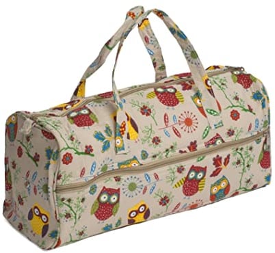 Hobby Gift Strickbeutel, Owl, 16 x 43 x 19cm
