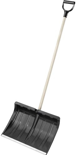 FLORA | Schneeschieber/Schneeschaufel | Schaufel-BxH 500 x 355 MM | VE 5 Stk | mit Stiel
