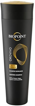Biopoint Orovivo - Shampoo Setificante, Detergente Delicato, Azione Idratante e Nutriente, Dona Capelli Morbidi, Setosi e Brillanti, 200 ml