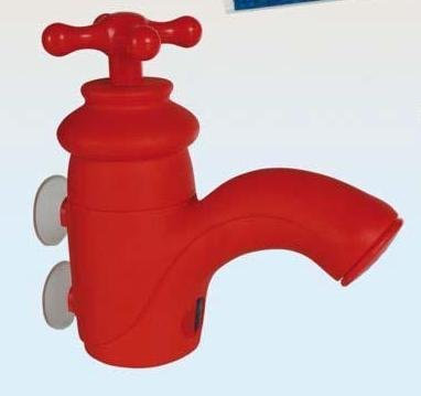 Shower Radio FM RADIO RED TAP - for music from the tap in the shower & bath & toilet