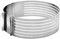 Ibili 731200 Guide Coupe Gâteau en Couches, 5 cm, Argent