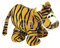 Hundespielzeug Plüsch Quietscht Hunde Spielzeug Tiger