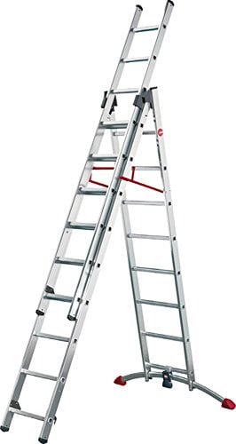 Hailo Combination Ladder 3 x 12 Rungs