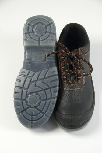 Terratrend Job 5999-43-1051 Sicherheitsstiefel, Größe 43, schwarz/orange