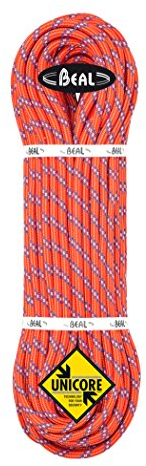 Beal Unisex – Erwachsene Diablo Kletterseil, rot, 50m