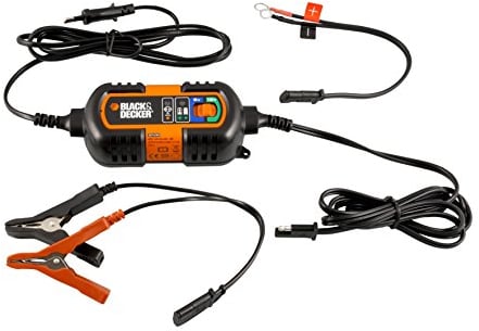 BLACK+DECKER BDV090 Carica Batteria e Mantenitore di Carica, 6 V e 12 V, UNICO