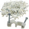 Plano Blanco 7 mm Cable Clips Para 1mm2 Gemelo & Tierra Cables [100 Empacar] [7mm (1mm2 T&E)]