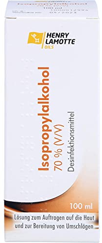 ISOPROPYLALKOHOL 70% V/V Henry Lamotte 100 ml