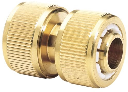 Draper Tools 3/4 en laiton Raccord de réparation pour tuyau, Bleu, 0.75 Inch