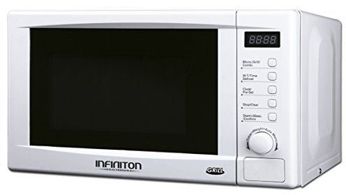 MICROONDAS INFINITON MW-2015 con Grill Y LED/Blanco